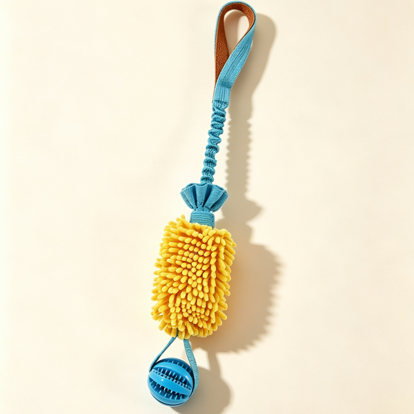 Elastic Tug Dog Molar Toy